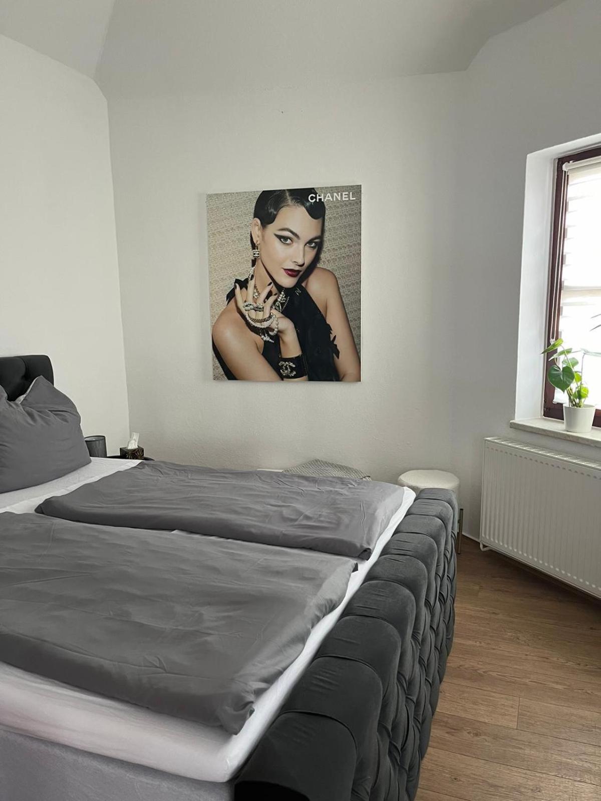 רוסטוק Ferienwohnung Am Strom מראה חיצוני תמונה