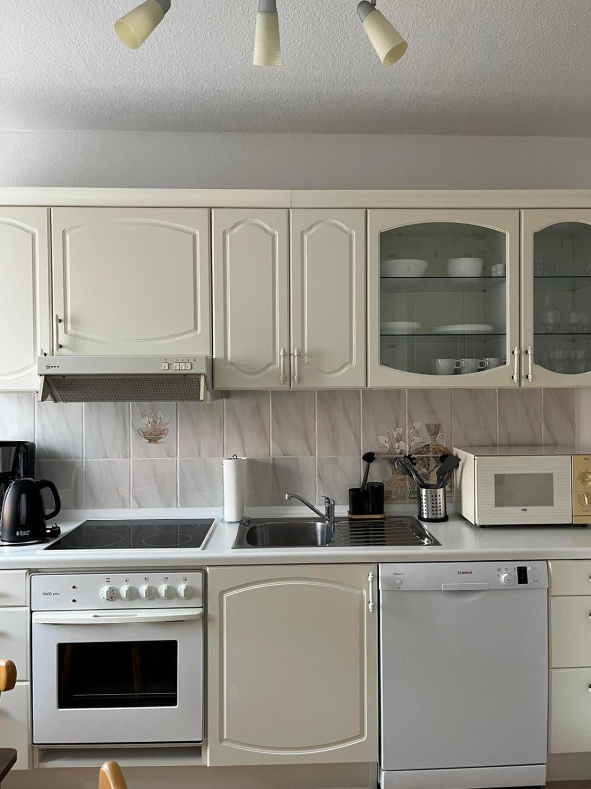 רוסטוק Ferienwohnung Am Strom מראה חיצוני תמונה