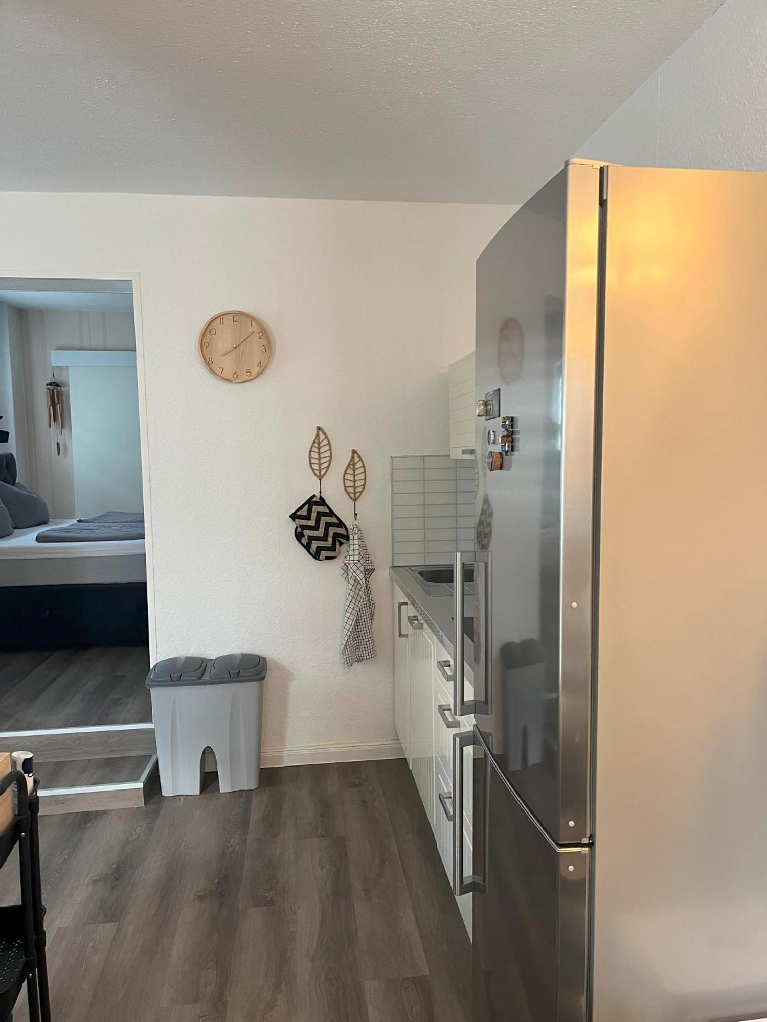 רוסטוק Ferienwohnung Am Strom מראה חיצוני תמונה