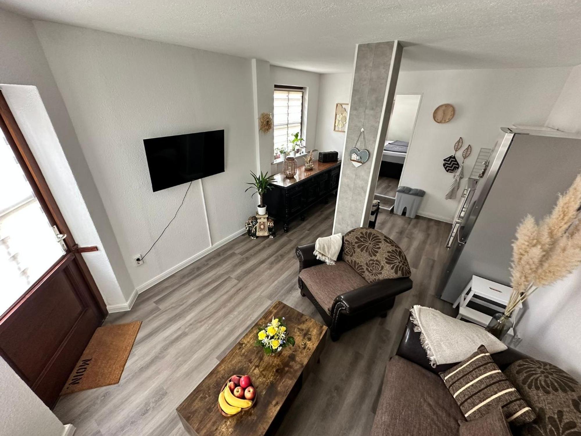 רוסטוק Ferienwohnung Am Strom מראה חיצוני תמונה